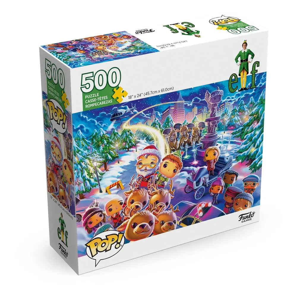 Buddy - Der Weihnachtself POP! Jigsaw Puzzle Collage (500 Stücke) Produktfoto