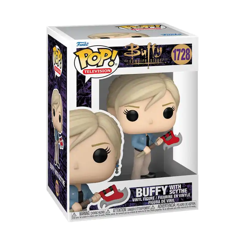 Buffy the Vampire Slayer Funko POP! TV Vinyl Figur Buffy w/Scythe 9 cm Produktfoto