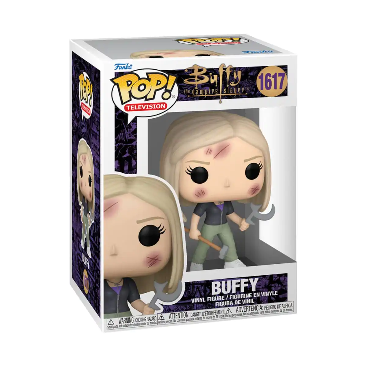 Buffy - Im Bann der Dämonen Funko POP! TV Vinyl Figur Buffy w/Weapons 9 cm termékfotó