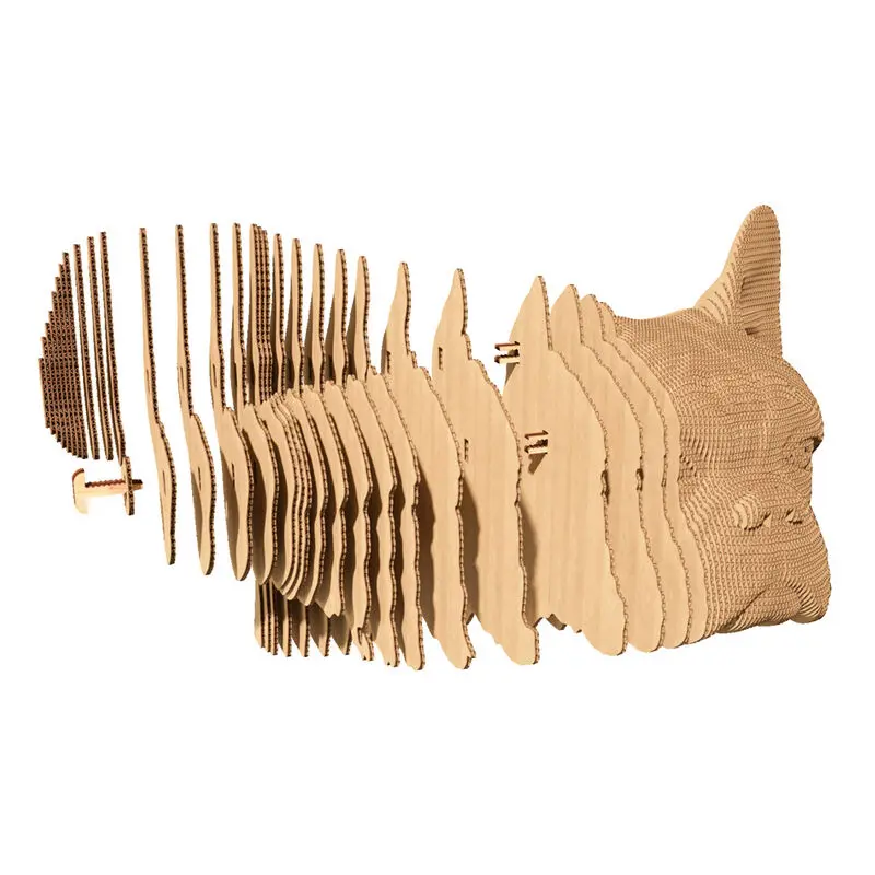 Buldog Kartonisches 3D-Puzzle 131 Teile Produktfoto