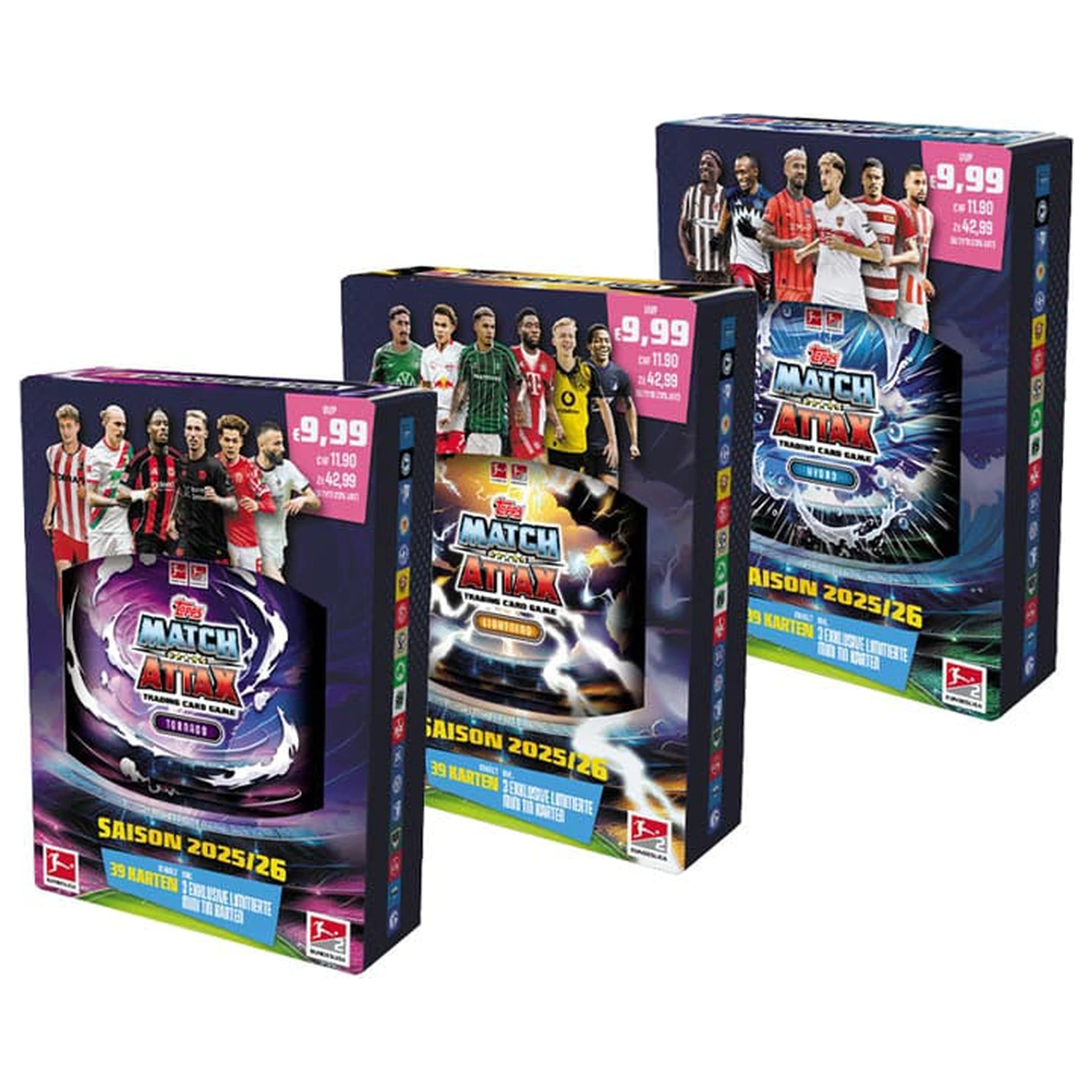 Bundesliga Match Attax Trading Cards 2025/26 Mini Dose Produktfoto