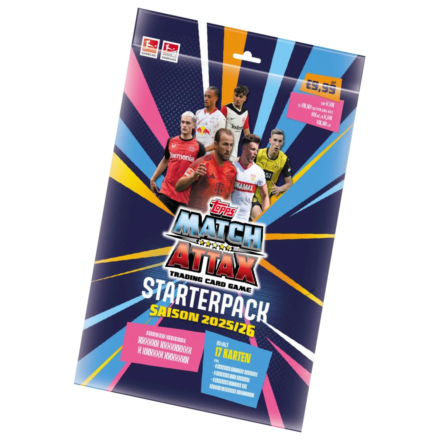 Bundesliga Match Attax Sammelkarten 2025/26 Starter-Pack Produktfoto
