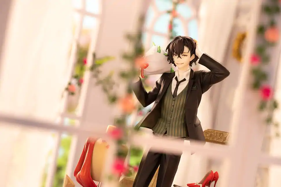 Bungo Stray Dogs PVC Statue 1/8 Dazai Osamu Dress Up Ver. Deluxe Edition 26 cm termékfotó