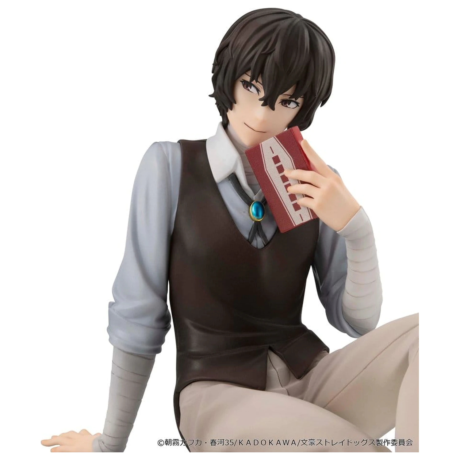 Bungo Stray Dogs G.E.M. Serie PVC Figur Dazai san Palm Size Produktfoto