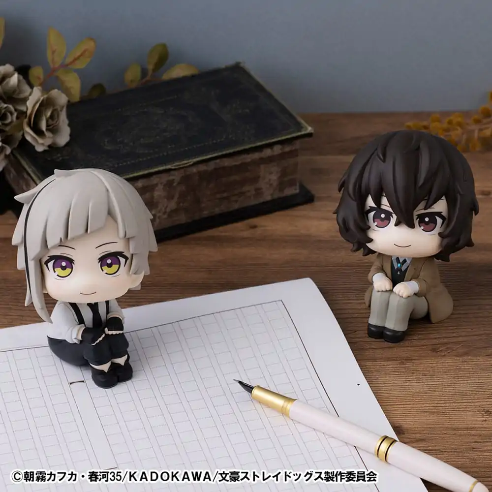Bungo Stray Dogs Look Up PVC-Statue Atsushi Nakajima & Osamu Dazai Set (mit Geschenk) 11 cm Produktfoto