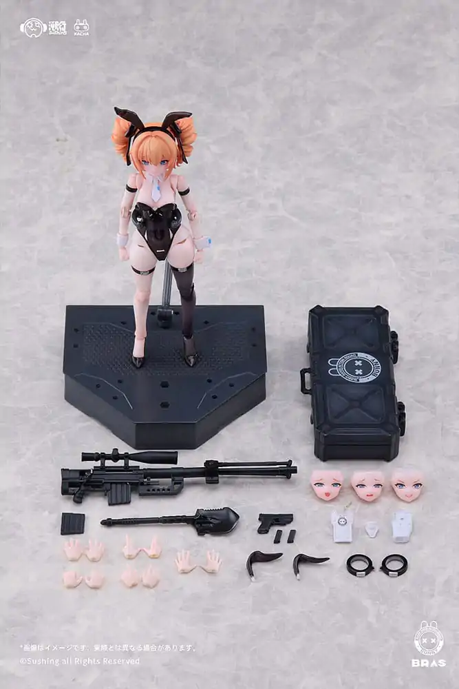 Bunny Rapid Action Squad Actionfigur Kit 1/12 Sniper Leoni 15 cm Produktfoto