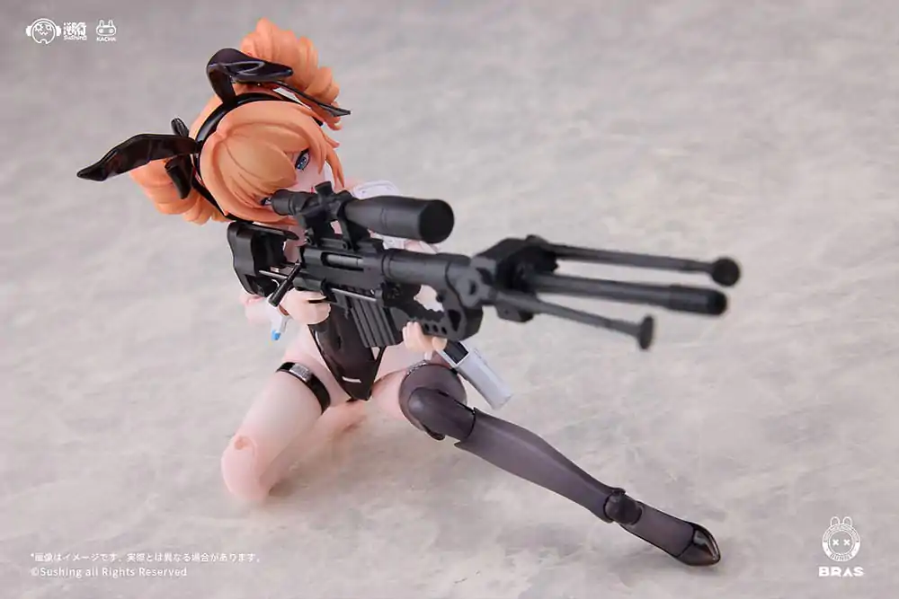 Bunny Rapid Action Squad Actionfigur Kit 1/12 Sniper Leoni 15 cm Produktfoto