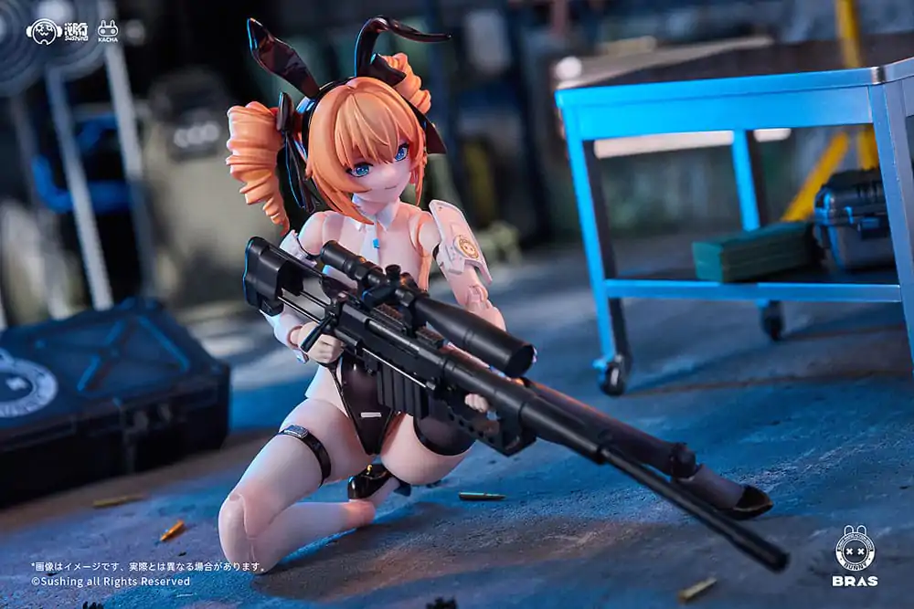 Bunny Rapid Action Squad Actionfigur Kit 1/12 Sniper Leoni 15 cm Produktfoto