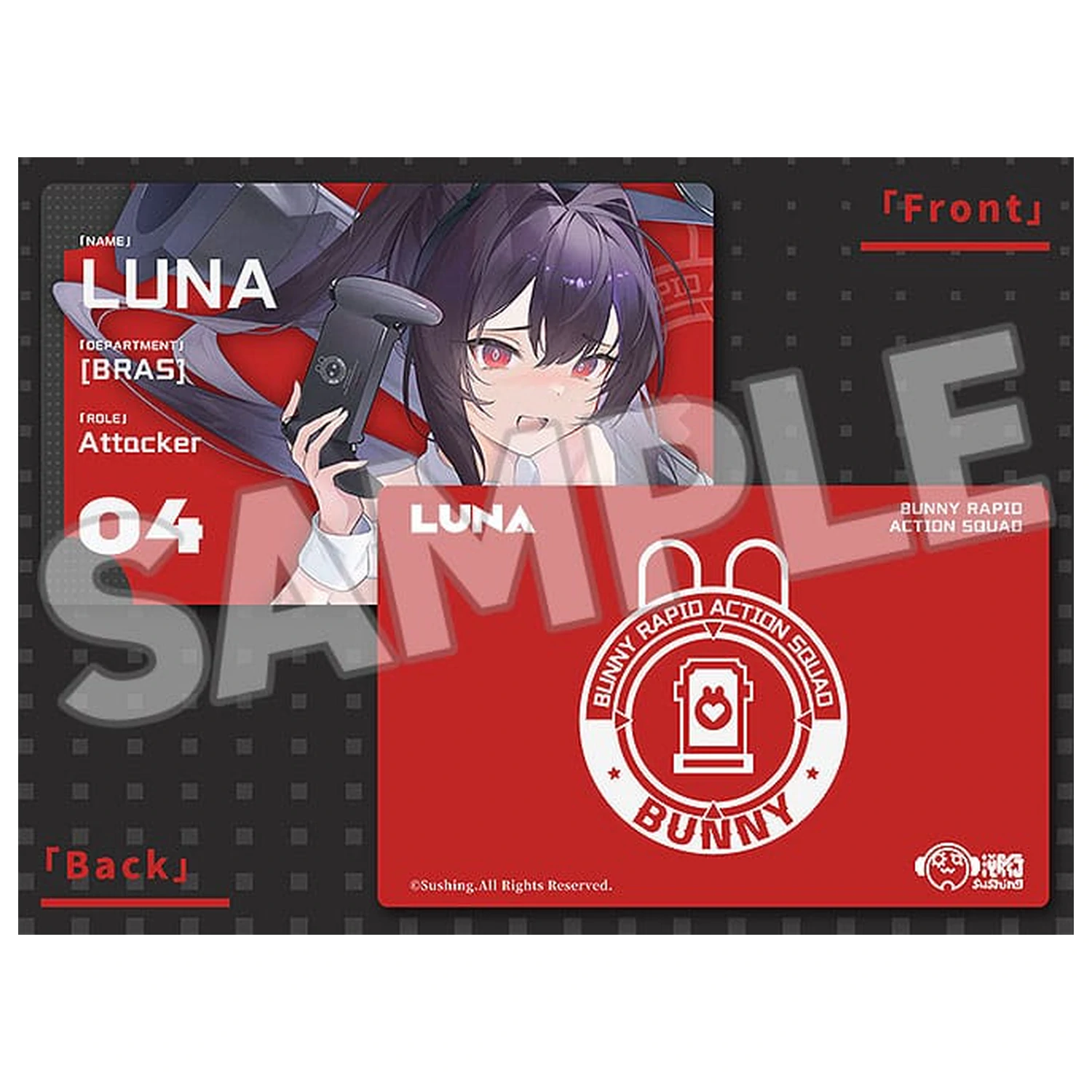 Bunny Rapid Action Squad Action Figur 1/12 Attacker Runa 16 cm Produktfoto