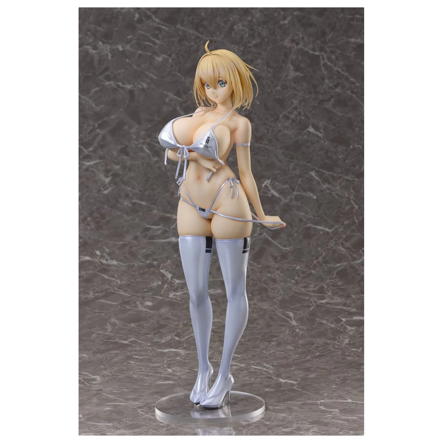 Bunny Suit Planning PVC Statue 1/4 Sophia F. Shirring: White Bikini Ver. 42 cm Produktfoto