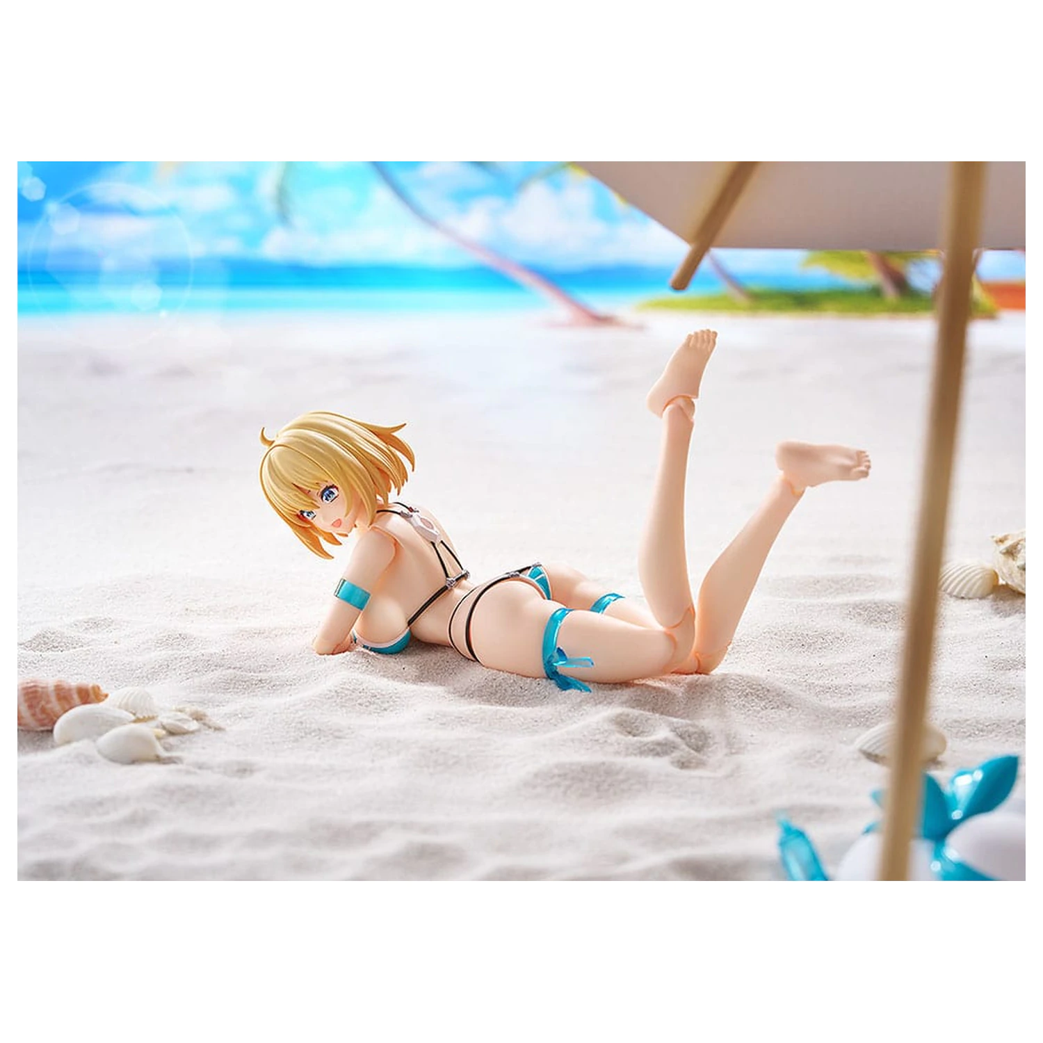 Bunny Suit Planning Figma Actionfigur Sophia F. Shirring: Swimsuit Ver. 15 cm Produktfoto