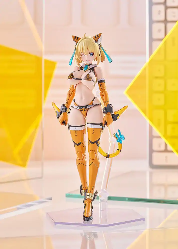 Bunny Suit Planning Plastic Model Kit PLAMAX BP-02 Sophia F. Shirring Tiger Armor Ver. 16 cm Produktfoto
