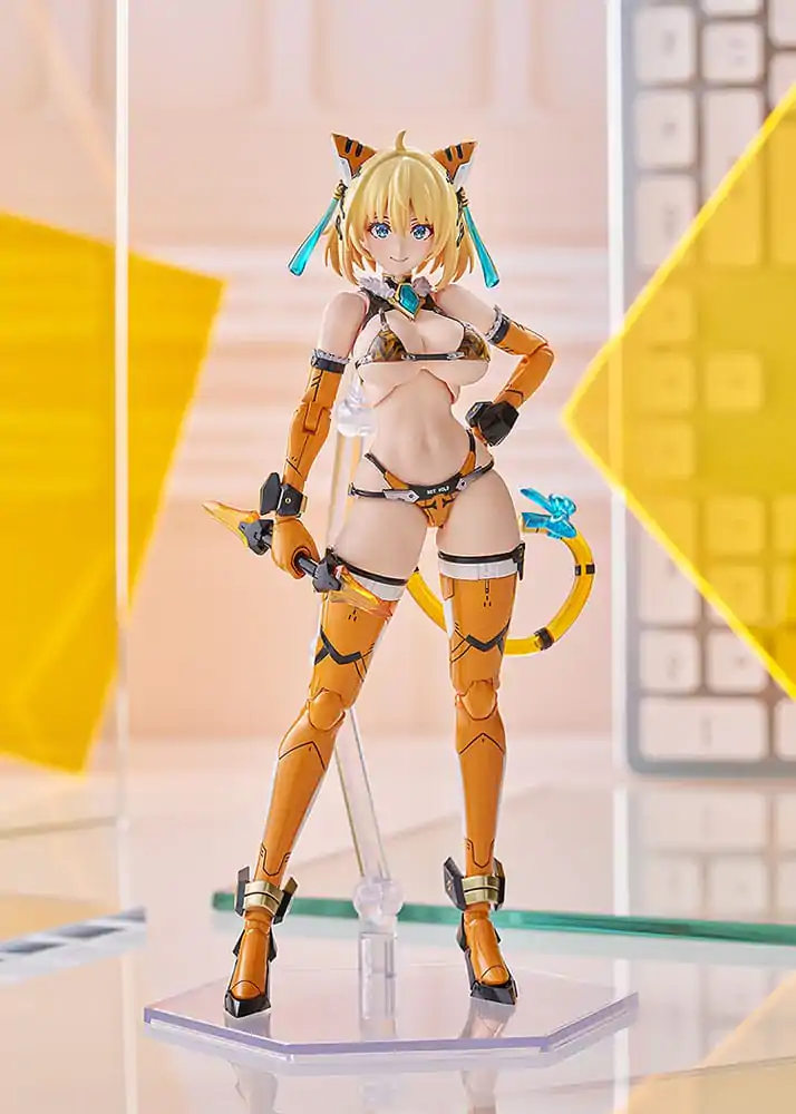 Bunny Suit Planning Plastic Model Kit PLAMAX BP-02 Sophia F. Shirring Tiger Armor Ver. 16 cm Produktfoto