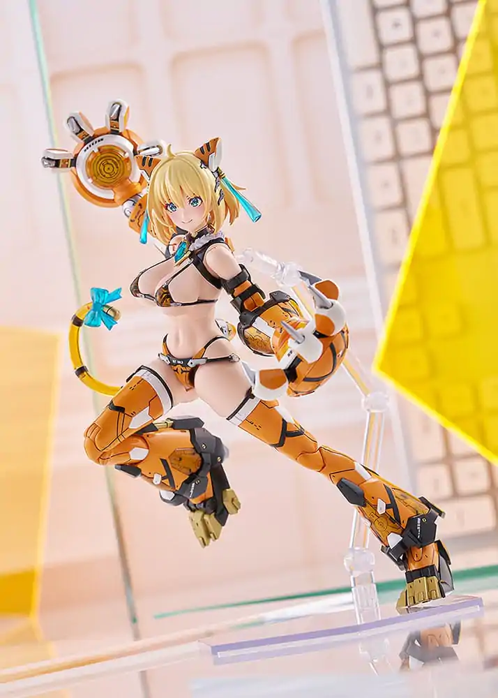 Bunny Suit Planning Plastic Model Kit PLAMAX BP-02 Sophia F. Shirring Tiger Armor Ver. 16 cm Produktfoto