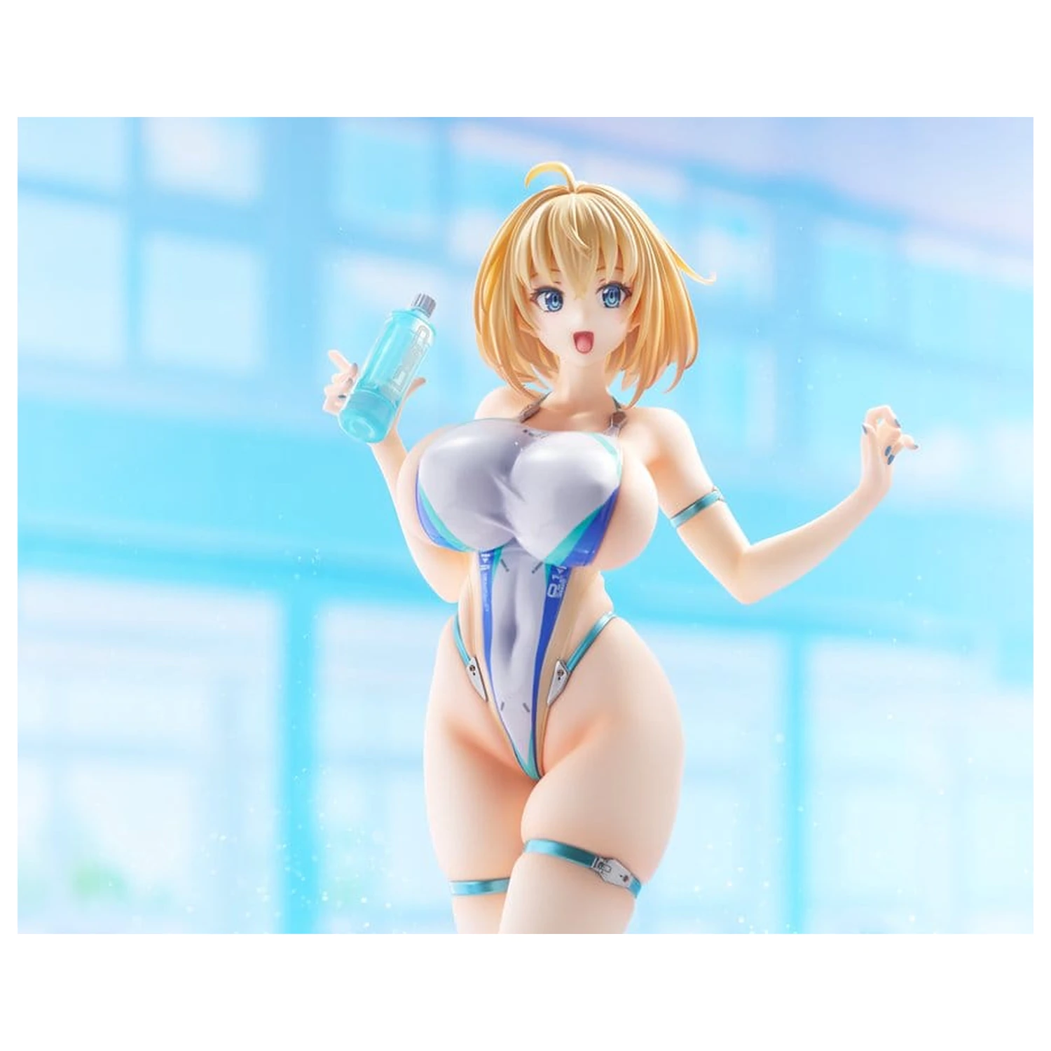Bunny Suit Planning Statue aus PVC, 1/6 Sophia F. Shirring High-cut Swimsuit Ver. 27 cm Produktfoto