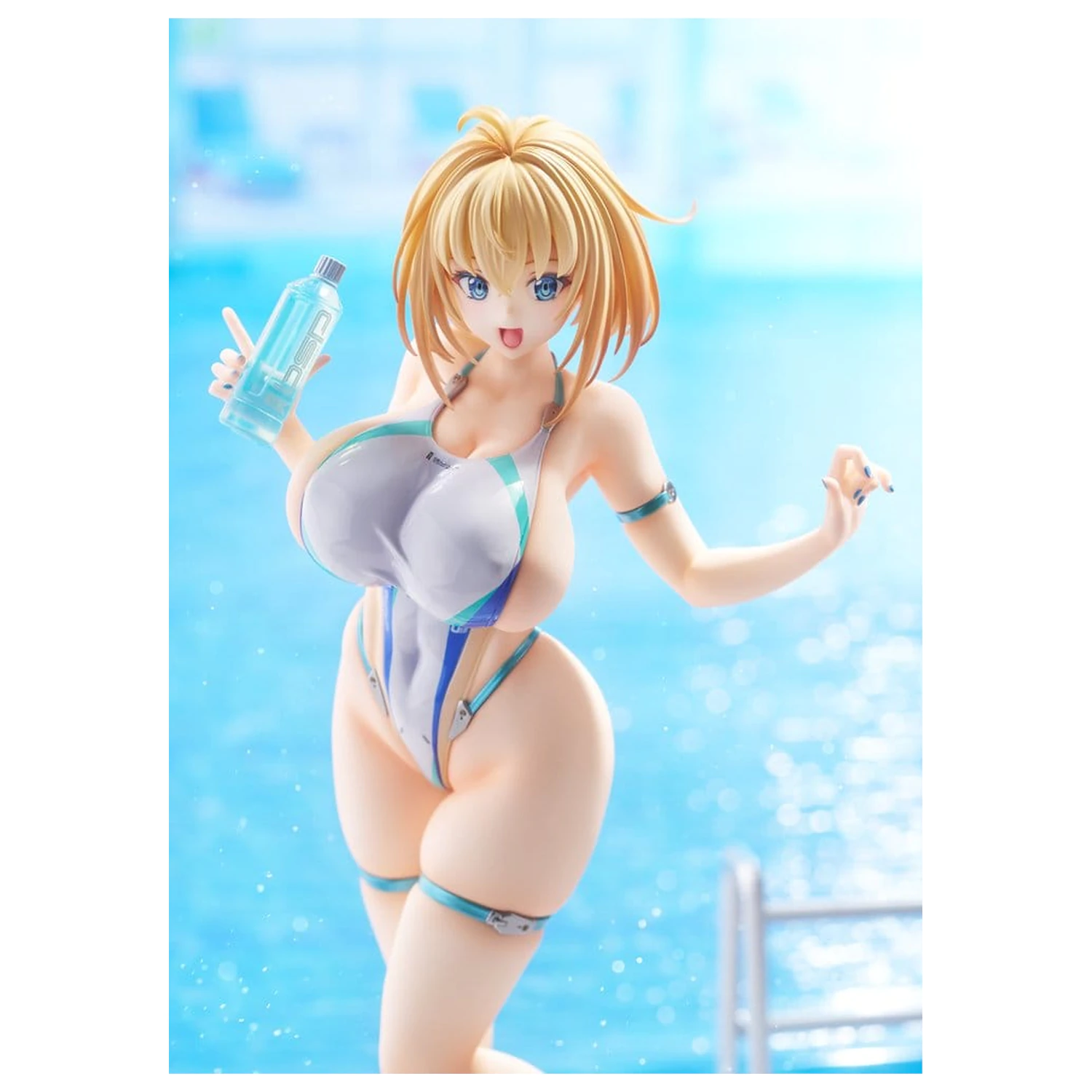 Bunny Suit Planning Statue aus PVC, 1/6 Sophia F. Shirring High-cut Swimsuit Ver. 27 cm Produktfoto