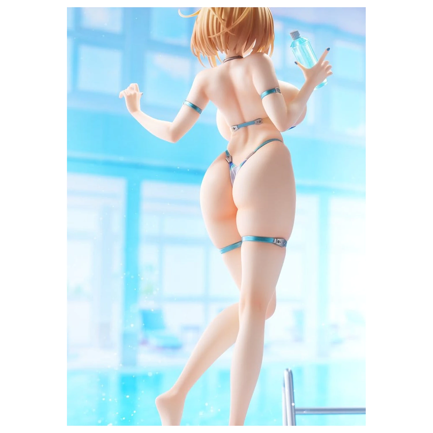 Bunny Suit Planning Statue aus PVC, 1/6 Sophia F. Shirring High-cut Swimsuit Ver. 27 cm Produktfoto