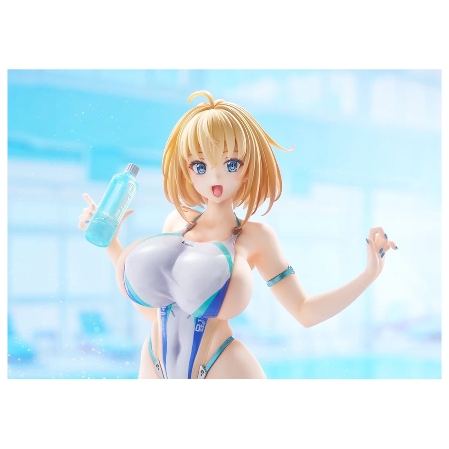 Bunny Suit Planning Statue aus PVC, 1/6 Sophia F. Shirring High-cut Swimsuit Ver. 27 cm Produktfoto