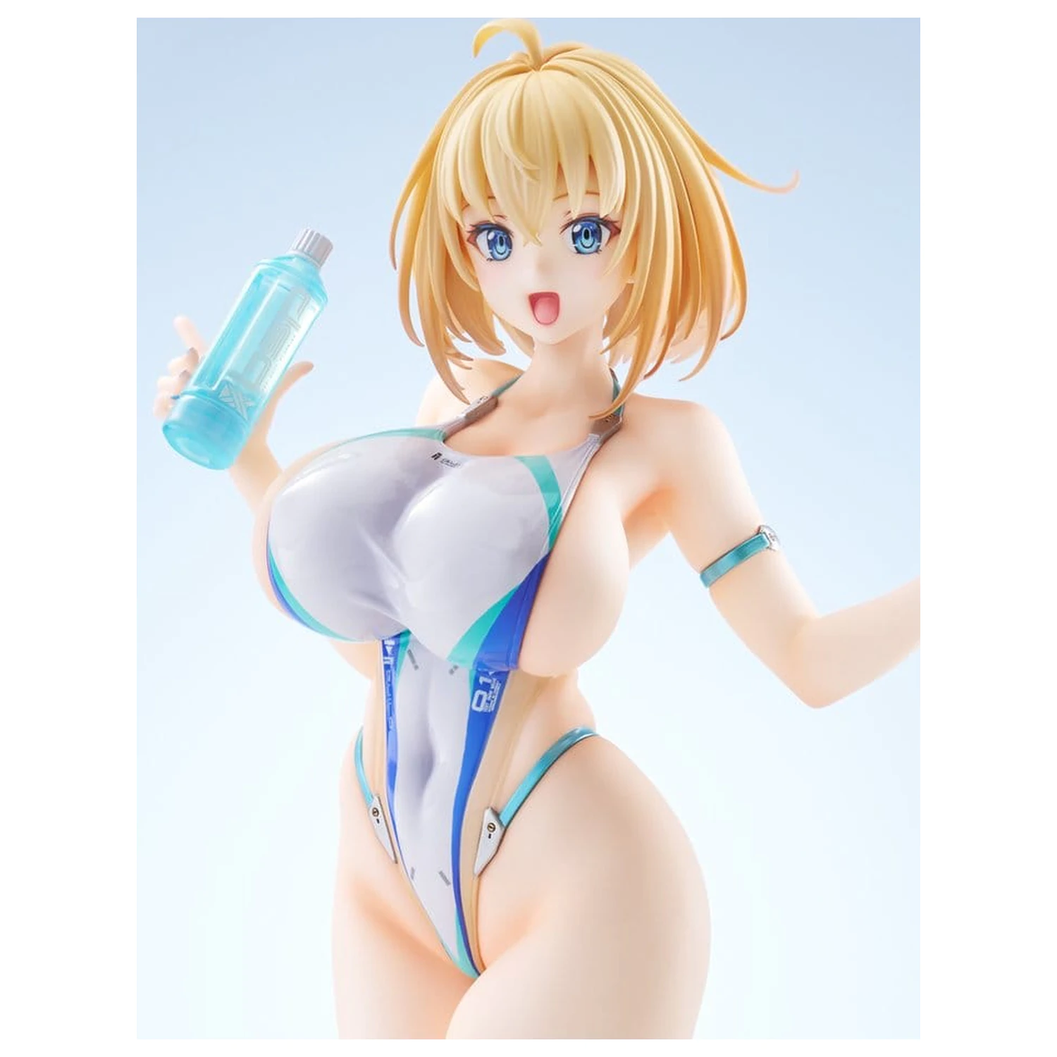 Bunny Suit Planning Statue aus PVC, 1/6 Sophia F. Shirring High-cut Swimsuit Ver. 27 cm Produktfoto