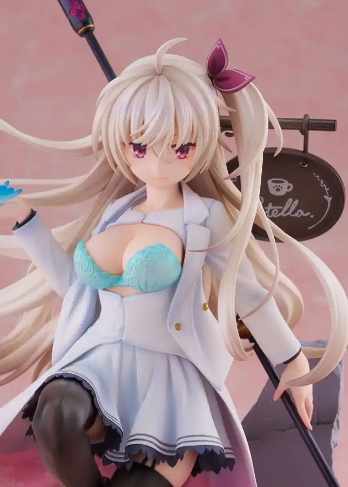 Café Stella and the Reaper´s Butterflies PVC Statue 1/7 Akizuki Kanna AmiAmi Limited Edition 25 cm Produktfoto