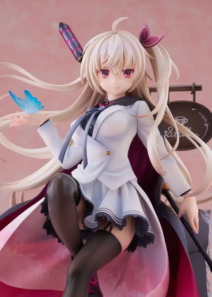 Café Stella and the Reaper´s Butterflies PVC Statue 1/7 Akizuki Kanna AmiAmi Limited Edition 25 cm Produktfoto