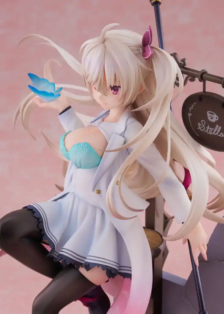 Café Stella and the Reaper´s Butterflies PVC Statue 1/7 Akizuki Kanna AmiAmi Limited Edition 25 cm Produktfoto