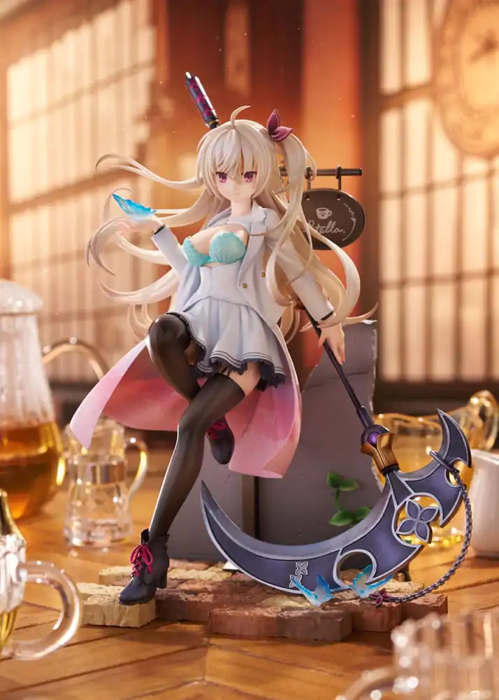 Café Stella and the Reaper´s Butterflies PVC Statue 1/7 Akizuki Kanna AmiAmi Limited Edition 25 cm Produktfoto