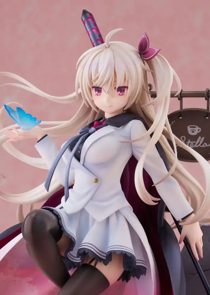 Café Stella and the Reaper´s Butterflies PVC Statue 1/7 Akizuki Kanna AmiAmi Limited Edition 25 cm Produktfoto
