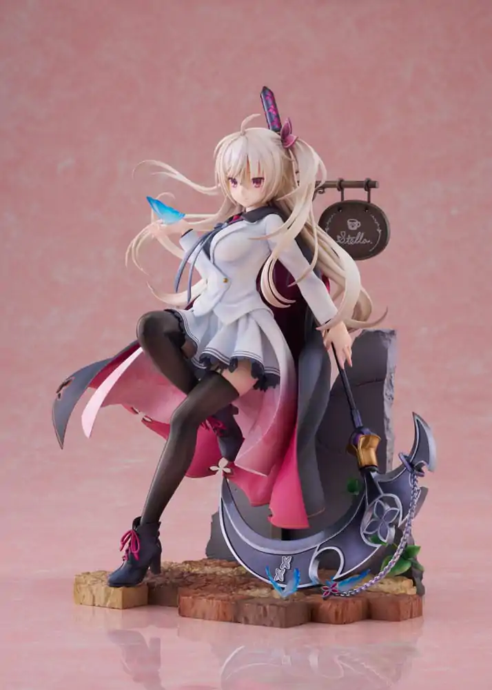 Café Stella and the Reaper´s Butterflies PVC Statue 1/7 Akizuki Kanna AmiAmi Limited Edition 25 cm Produktfoto