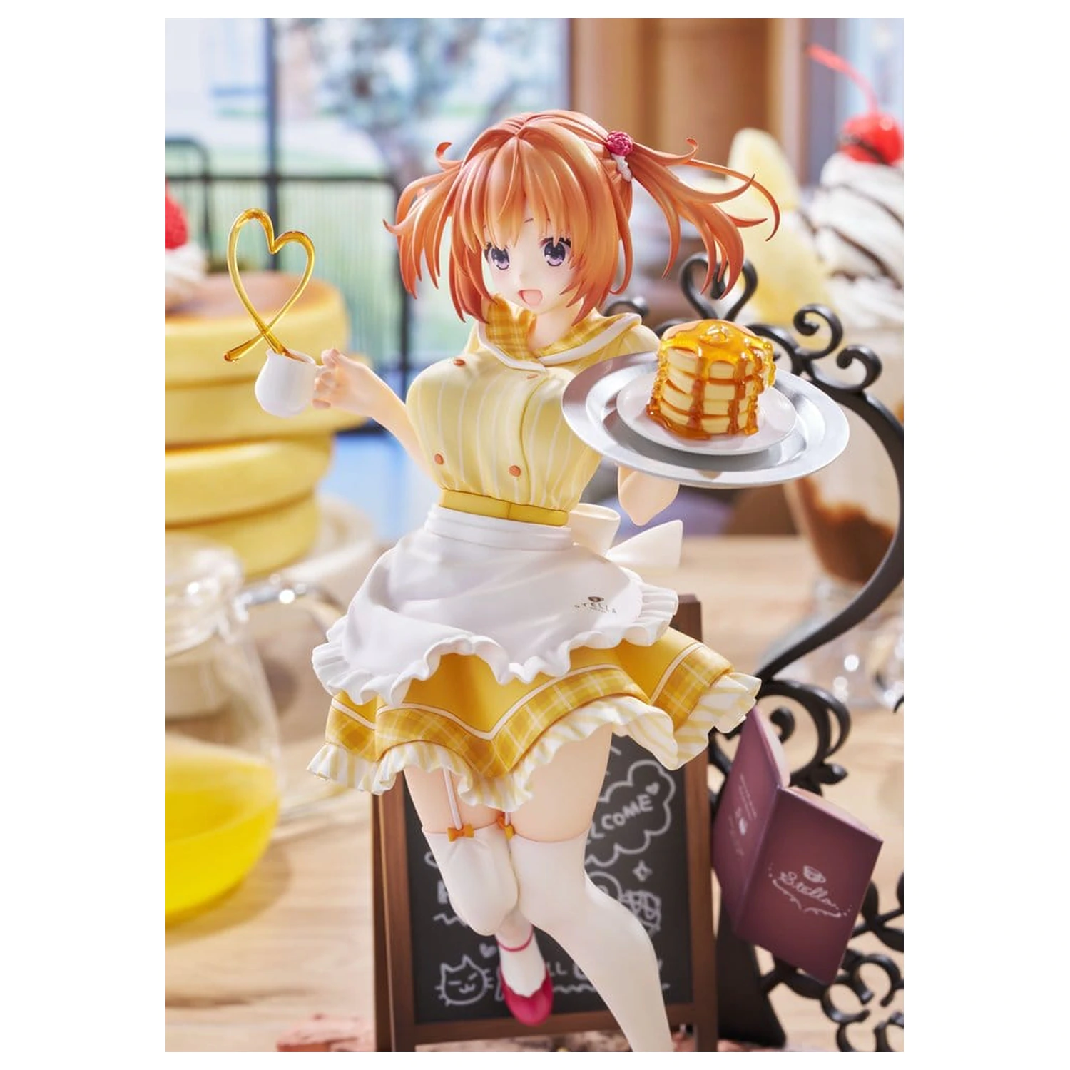 Café Stella and the Reaper's Butterflies PVC Figur 1/7 Sumizome Nozomi AmiAmi Limited Edition 23 cm Produktfoto