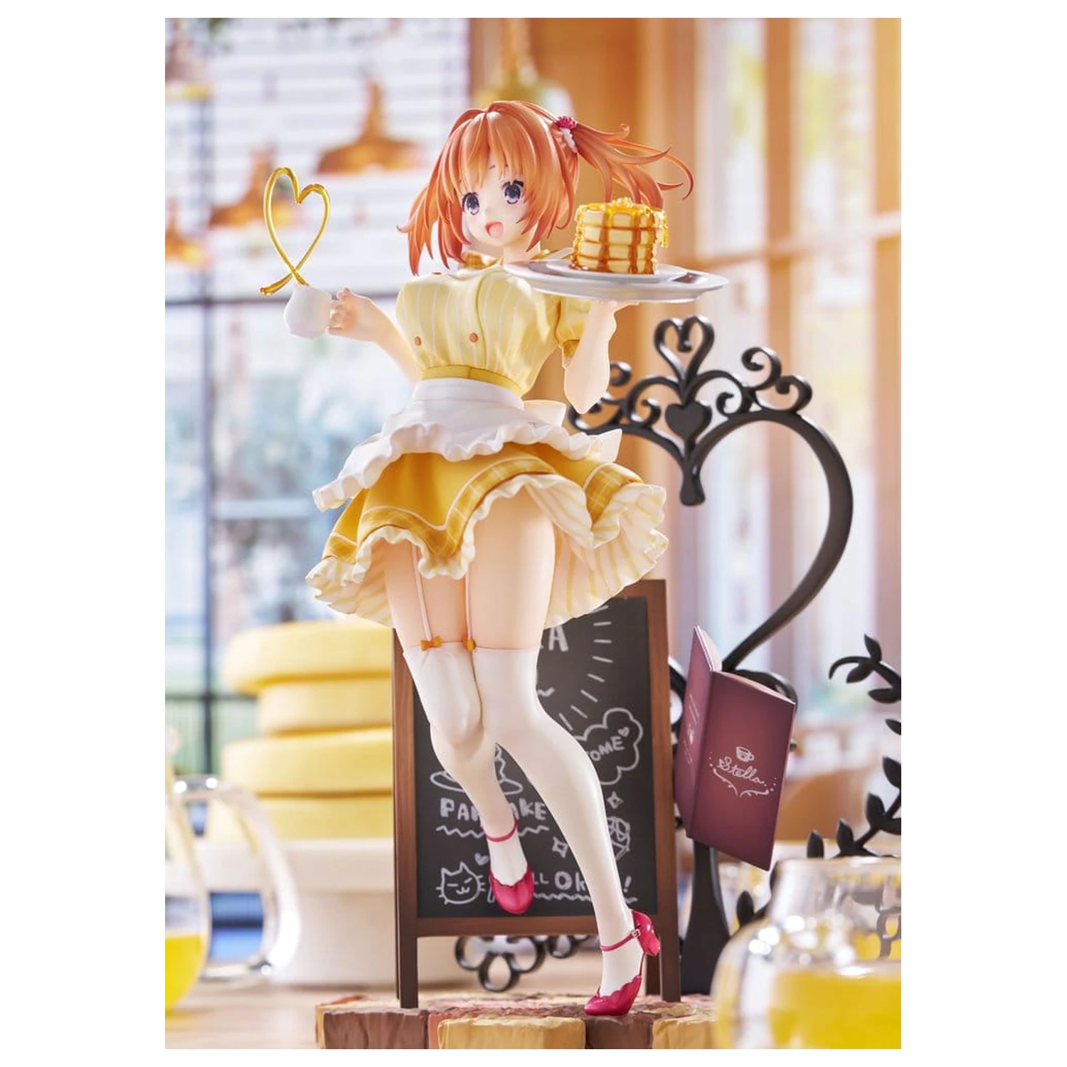 Café Stella and the Reaper's Butterflies PVC Figur 1/7 Sumizome Nozomi AmiAmi Limited Edition 23 cm Produktfoto