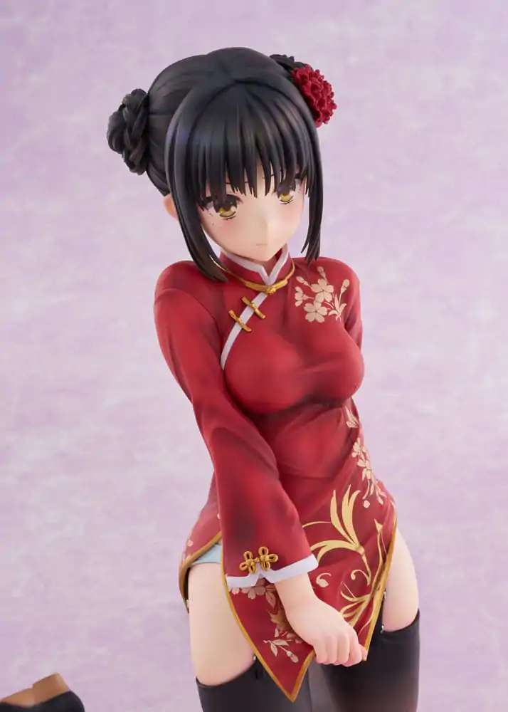 Cafe Stella and the Reaper´s Butterfly PVC Statue 1/3.5 Natsume Shiki Chinese Clothes Ver. AmiAmi Limited Edition 30 cm Produktfoto