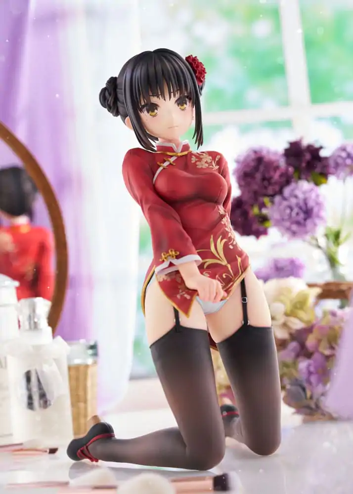 Cafe Stella and the Reaper´s Butterfly PVC Statue 1/3.5 Natsume Shiki Chinese Clothes Ver. AmiAmi Limited Edition 30 cm Produktfoto
