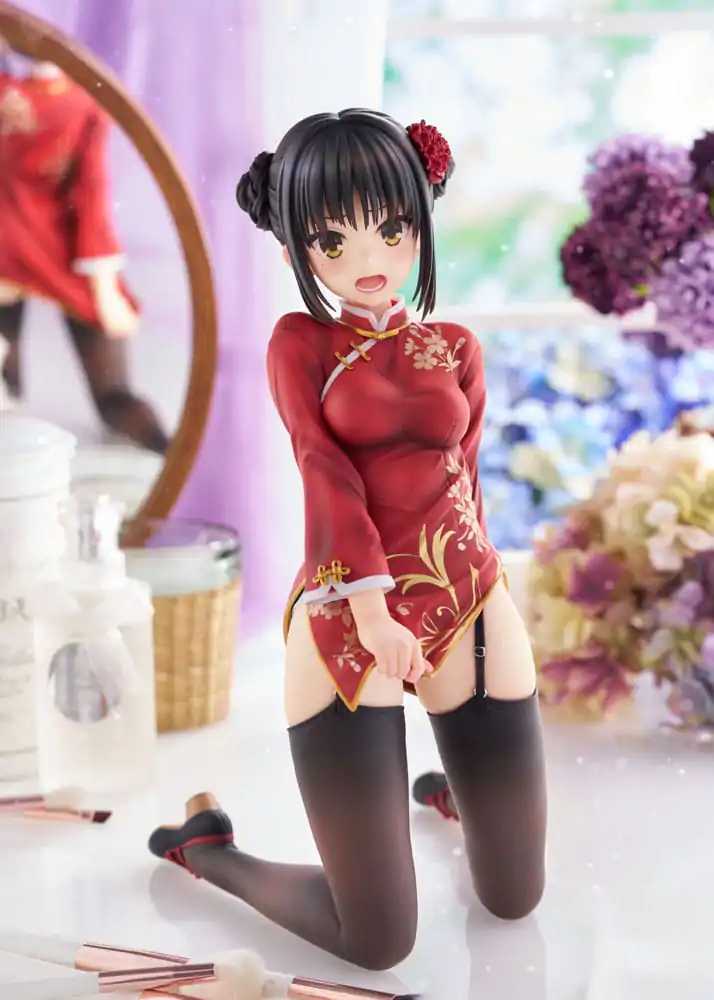 Cafe Stella and the Reaper´s Butterfly PVC Statue 1/3.5 Natsume Shiki Chinese Clothes Ver. AmiAmi Limited Edition 30 cm Produktfoto