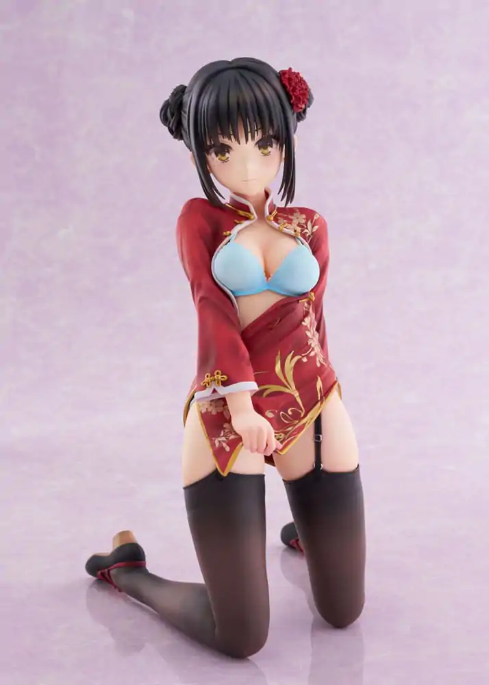 Cafe Stella and the Reaper´s Butterfly PVC Statue 1/3.5 Natsume Shiki Chinese Clothes Ver. AmiAmi Limited Edition 30 cm Produktfoto
