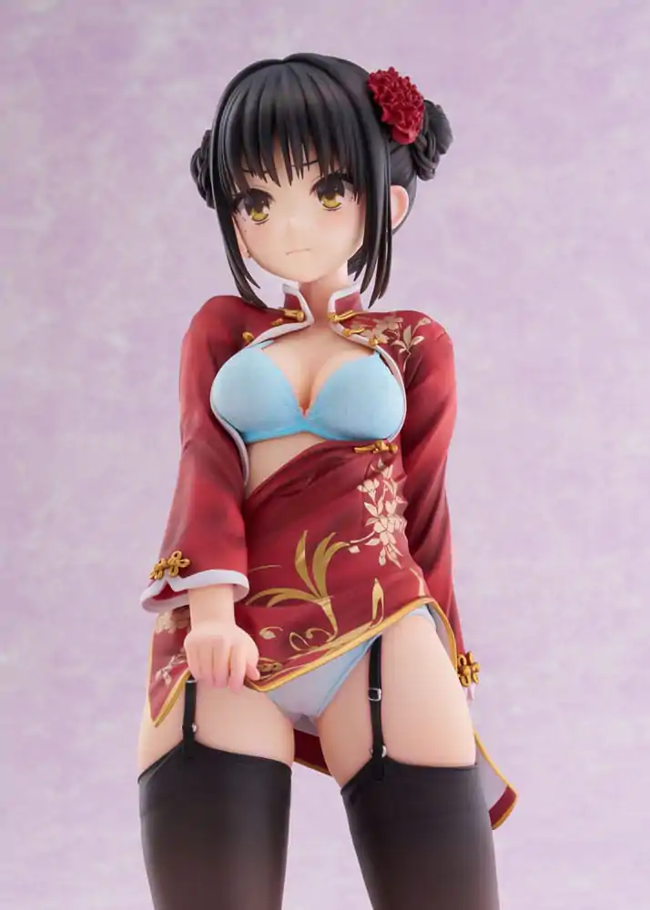 Cafe Stella and the Reaper´s Butterfly PVC Statue 1/3.5 Natsume Shiki Chinese Clothes Ver. AmiAmi Limited Edition 30 cm Produktfoto