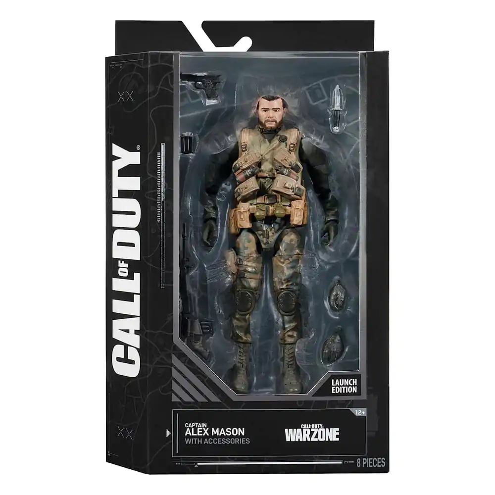 Call Of Duty Black Ops Actionfigur Alex Manson 17 cm Produktfoto