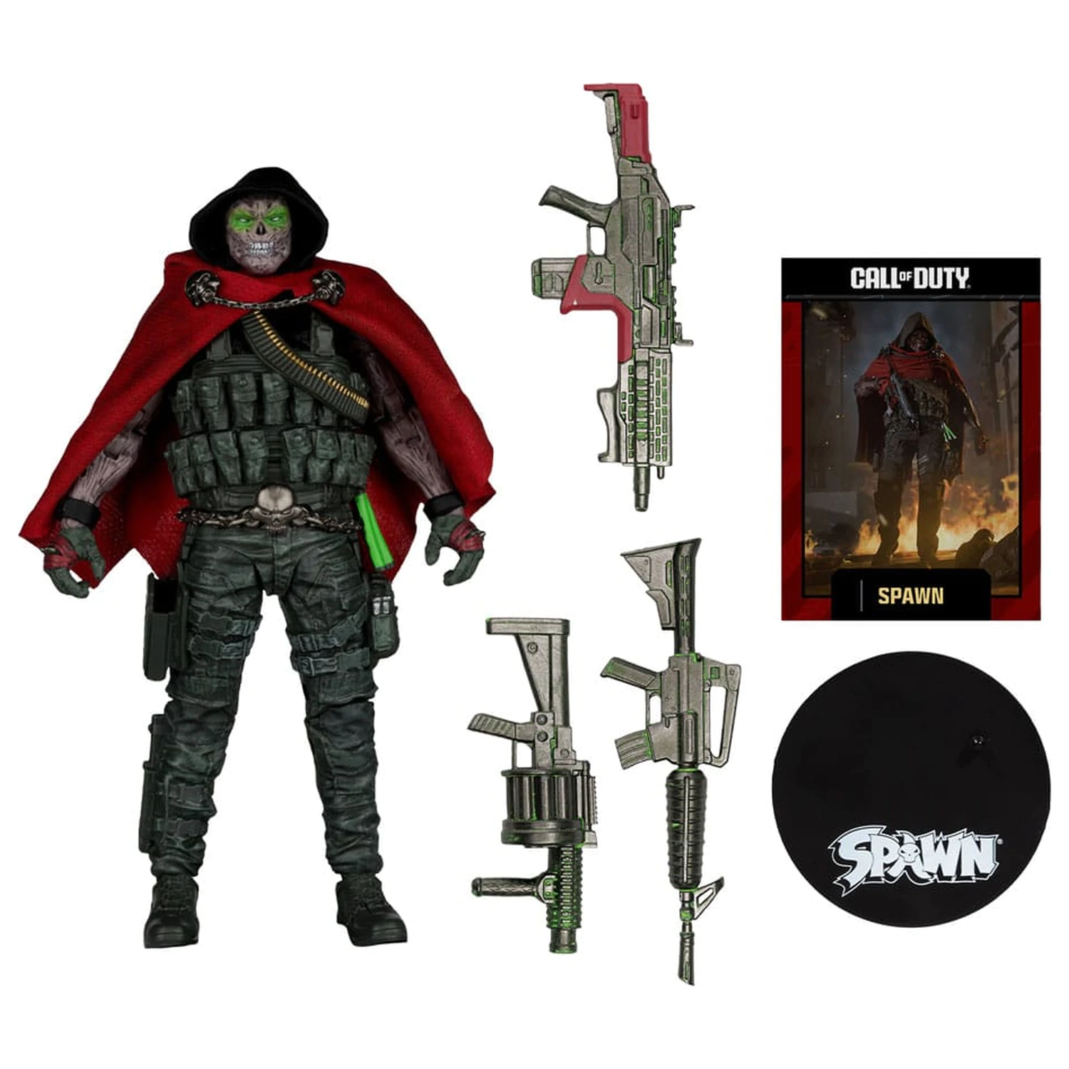 Call of Duty Actionfigur Burned Spawn 18 cm Produktfoto