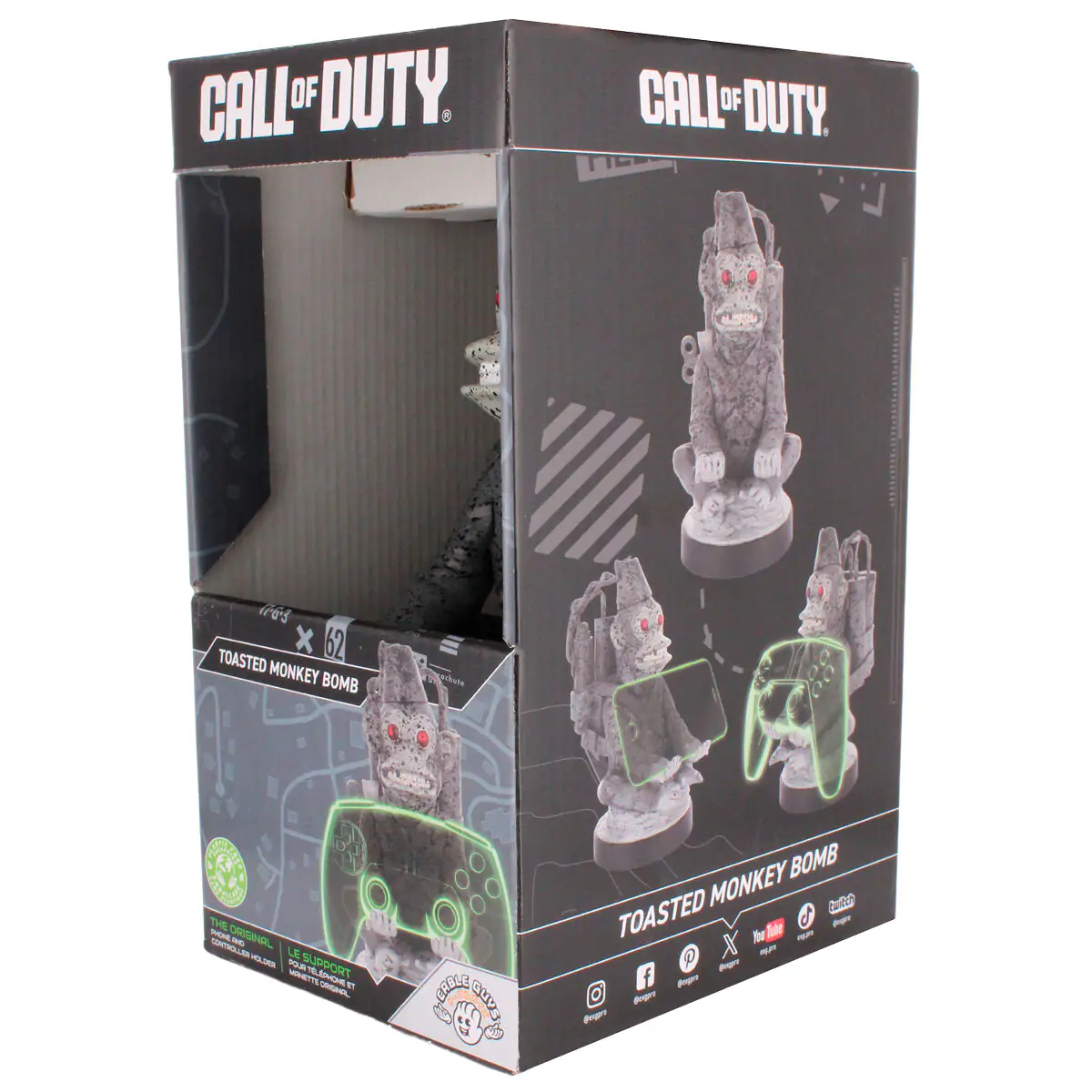 Call of Duty Toasted Monkey Bomb Figur Controller/Telefonhalter Cable Guy Figur 21cm termékfotó