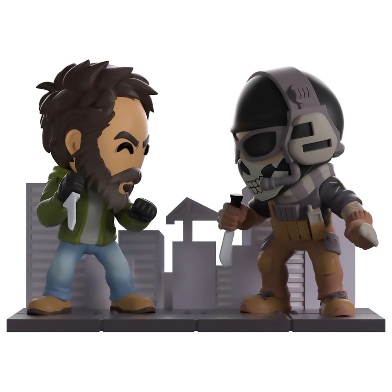 Call of Duty Vinylfigur Captain Price vs Ghost 13 cm Produktfoto