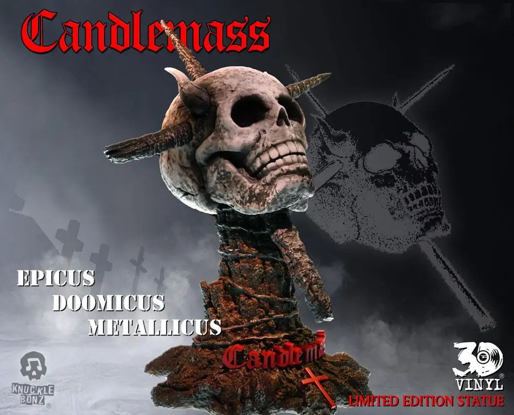 Candlemass 3D Vinyl Statue Epicus Doomicus Metallicus 25 x 25 cm Produktfoto