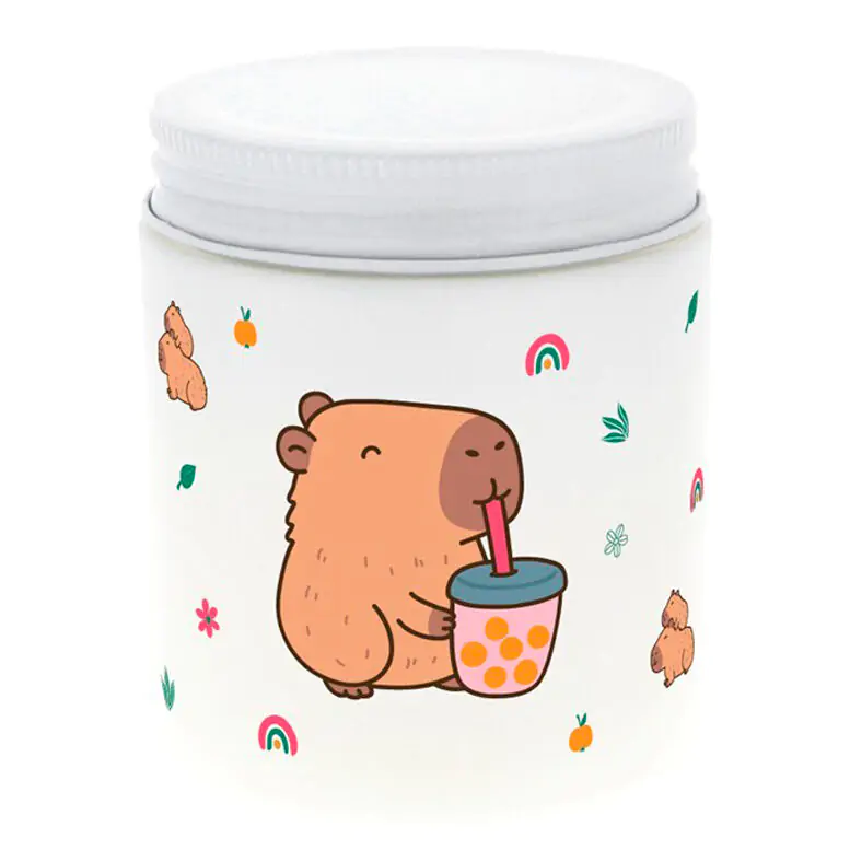 Capibara Bubble Tea Aromatic Kerze Produktfoto