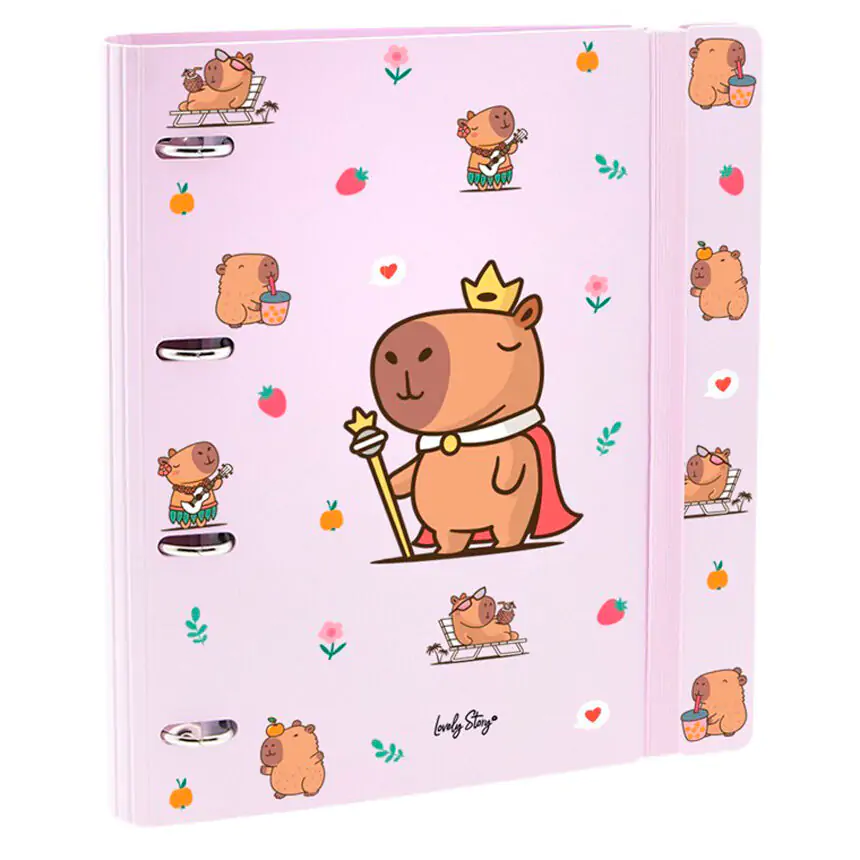 Capibara Majesty Ringordner Produktfoto