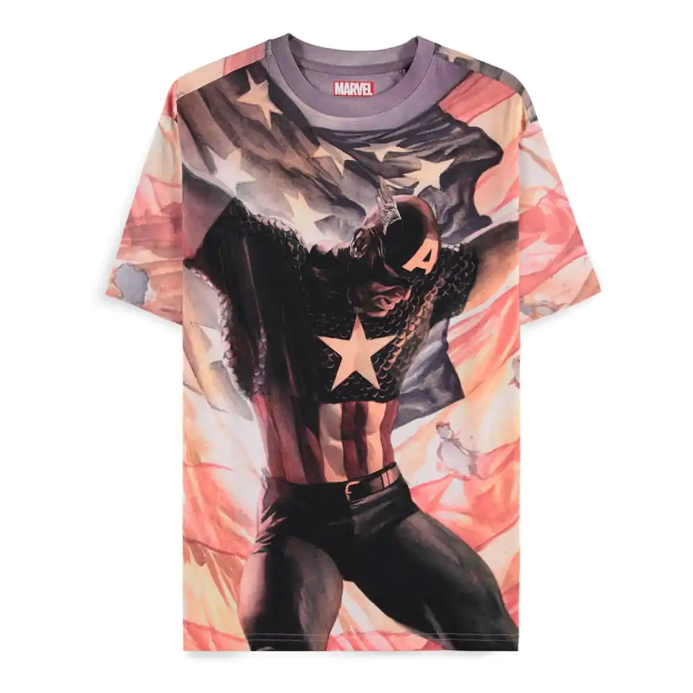 Captain America Brave New World T-Shirt Digital American Produktfoto