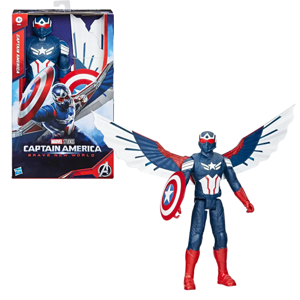 Marvel Captain America Brave New World Captain America Figur 30 cm Produktfoto