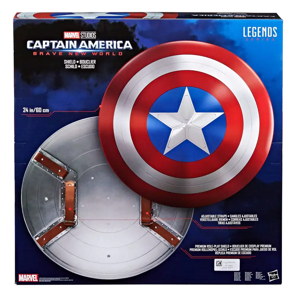 Captain America: Brave New World Marvel Legends Premium Rollenspiel-Schild 60 cm Produktfoto