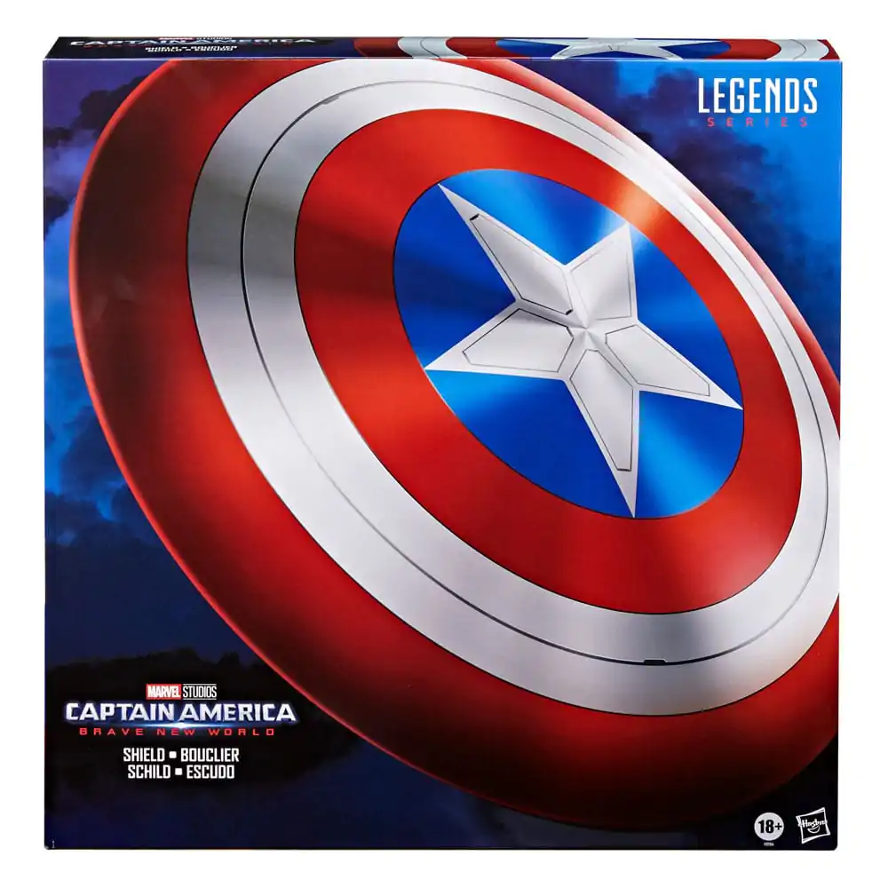 Captain America: Brave New World Marvel Legends Premium Rollenspiel-Schild 60 cm Produktfoto