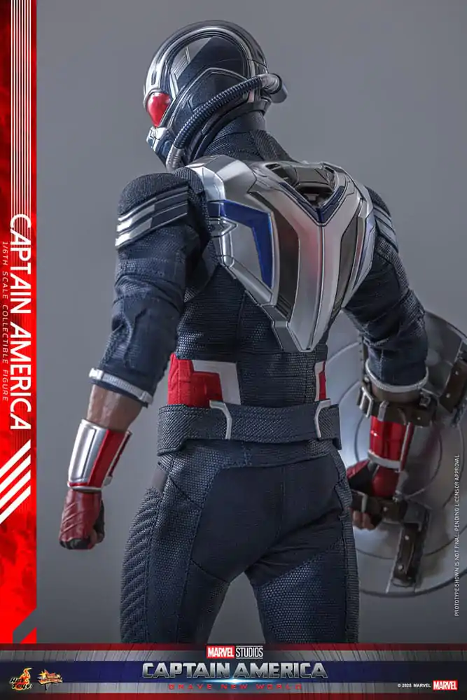 Captain America: Brave New World Movie Masterpiece Actionfigur 1/6 Captain America 30 cm Produktfoto