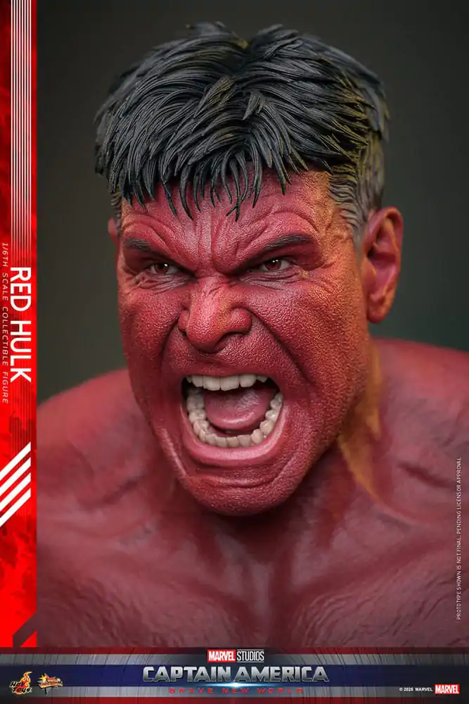 Captain America: Brave New World Movie Masterpiece Actionfigur 1/6 Red Hulk 47 cm Produktfoto