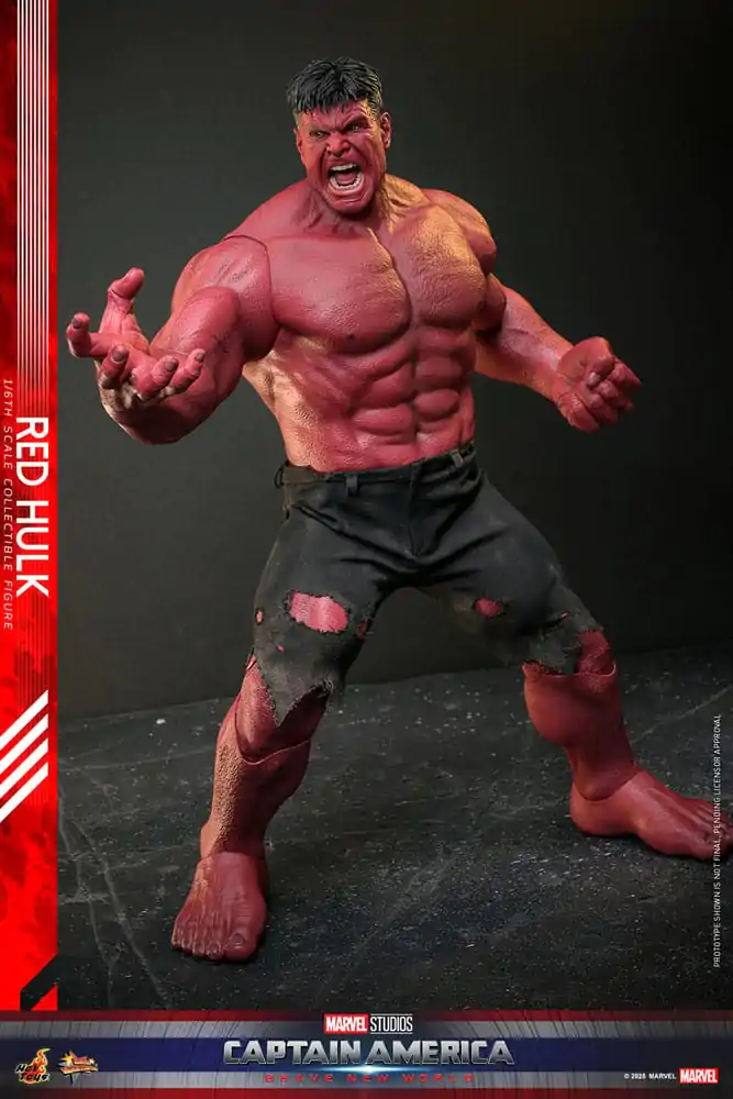 Captain America: Brave New World Movie Masterpiece Actionfigur 1/6 Red Hulk 47 cm Produktfoto